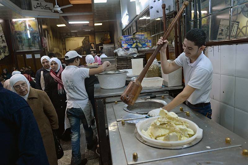 В Алеппо заработала фабрика по производству мороженого