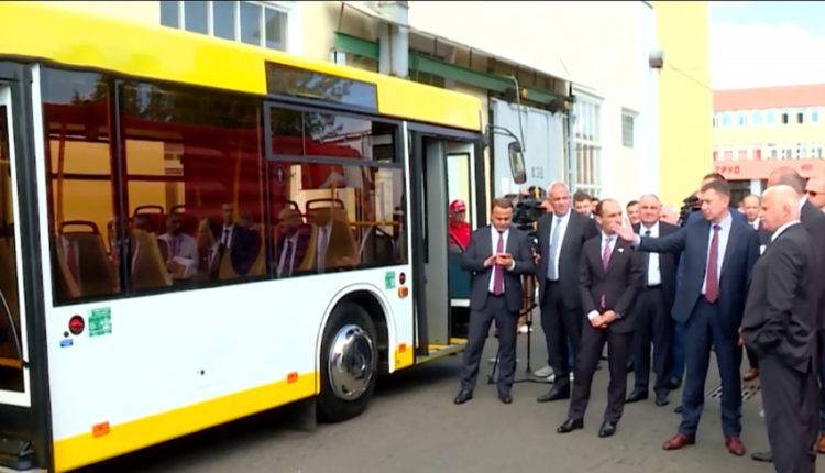 Беларусь поставит в Грузию автобусы