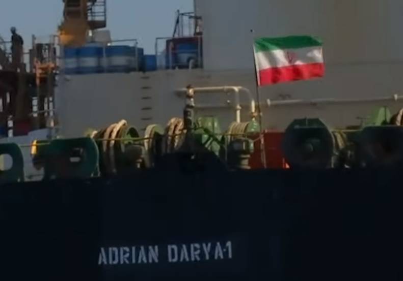Иранский танкер, освобожденный Гибралтаром, идет в Турцию. ВИДЕО - Cursorinfo: главные новости Израиля