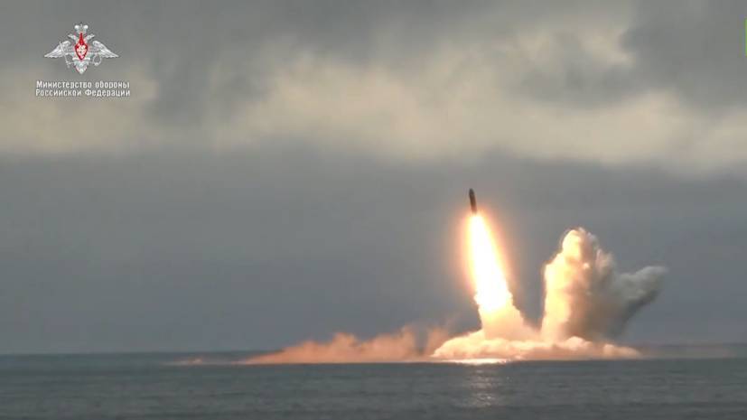 Пуск ракеты «Булава» в Баренцевом море — видео — РТ на русском