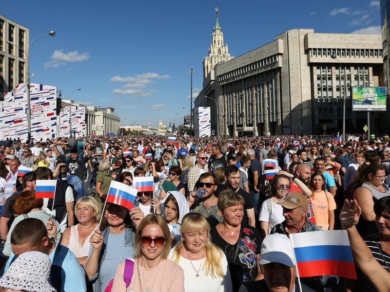 Праздничные мероприятия в Москве посетили полмиллиона человек