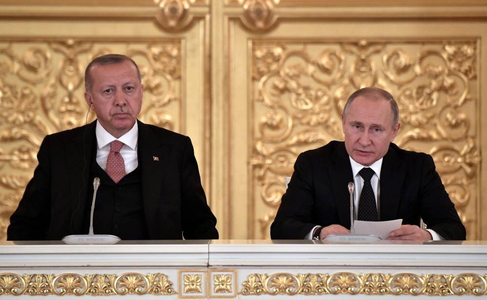 В Кремле анонсировали встречу Путина и Эрдогана в Москве 27 августа
