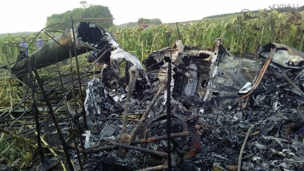 Вертолет Ми-2 разбился в Краснодарском крае