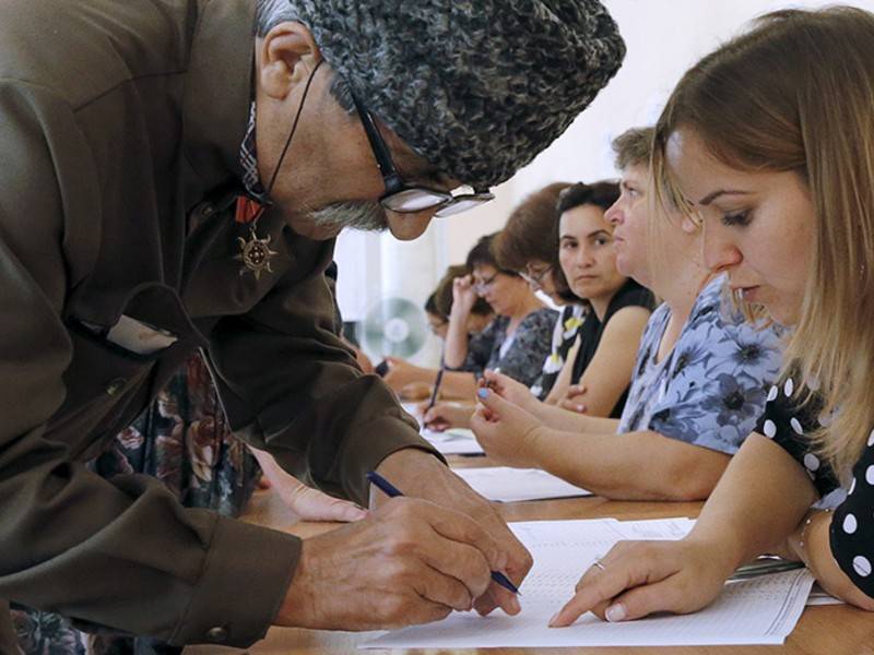 Каждый пятый житель Абхазии уже принял участие в выборах президента