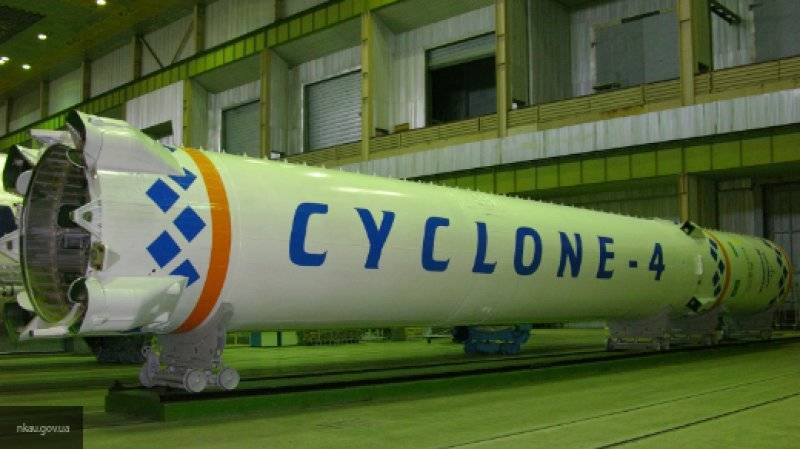 Испытания новой ракеты-носителя "Циклон-4" прошли успешно на Украине