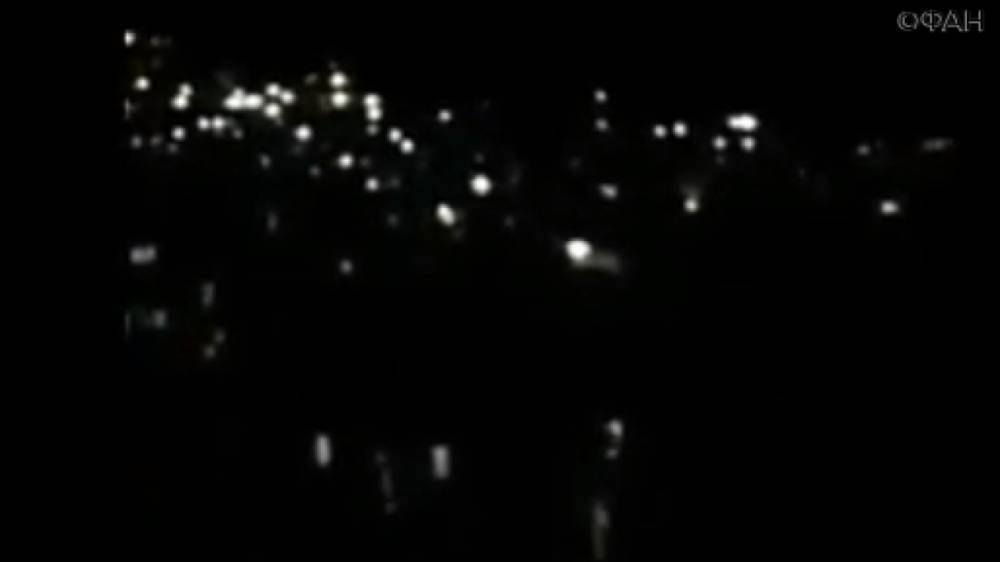 ФАН публикует видео отражения атаки ВВС Израиля системами ПВО Сирии в Дамаске