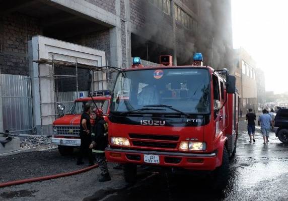 В торговом центре Еревана произошёл сильный пожар: горит «Малатия Молл» — Общество. Новости, Новости Большого Кавказа
