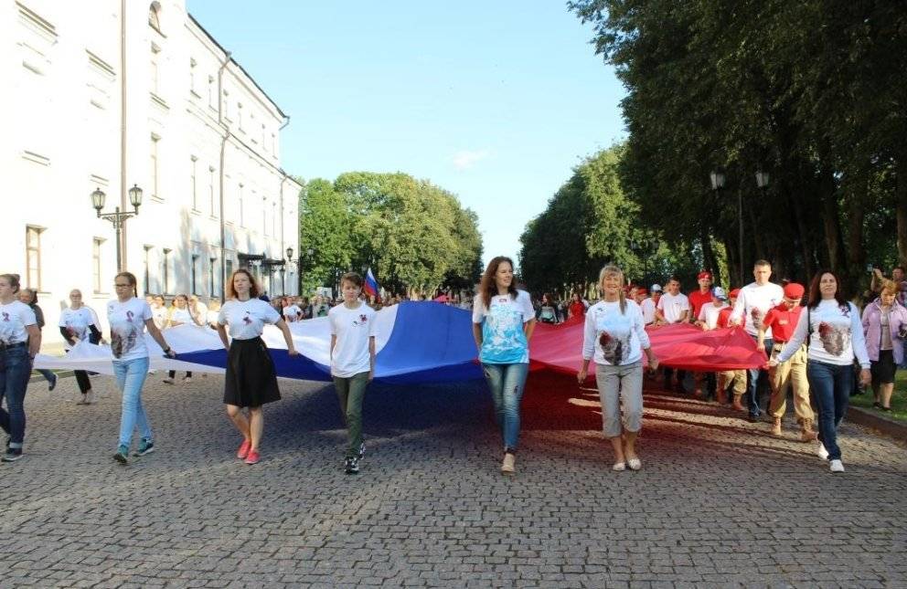 В Ростовской области День флага России отметили флешмобами и концертами