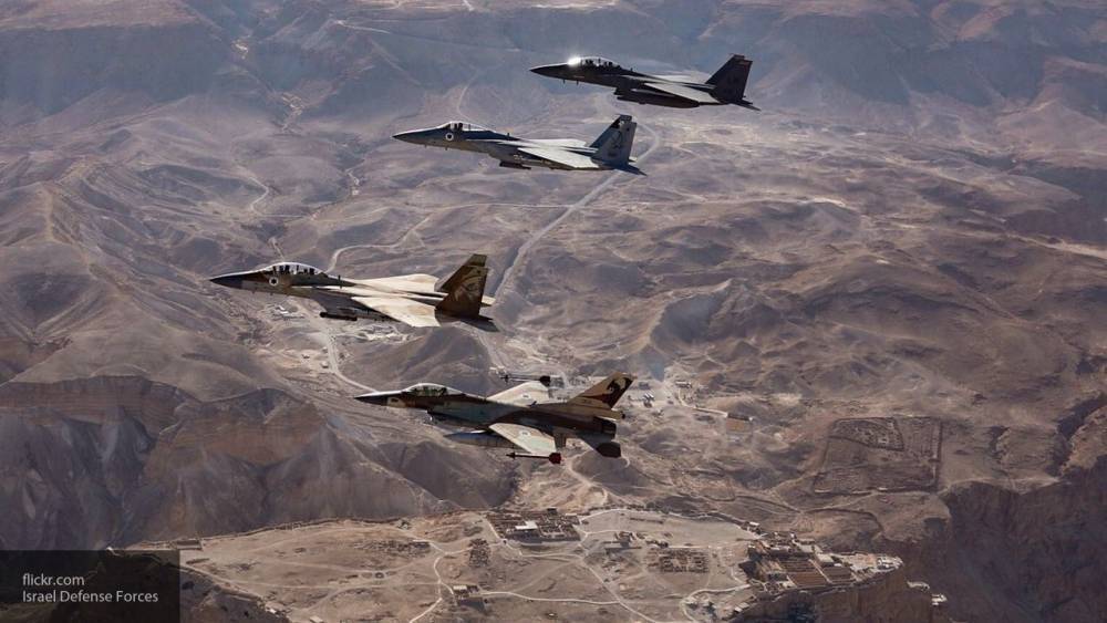 ВВС Израиля вторглись в воздушное пространство Ливана после инцидента со сбитым БПЛА