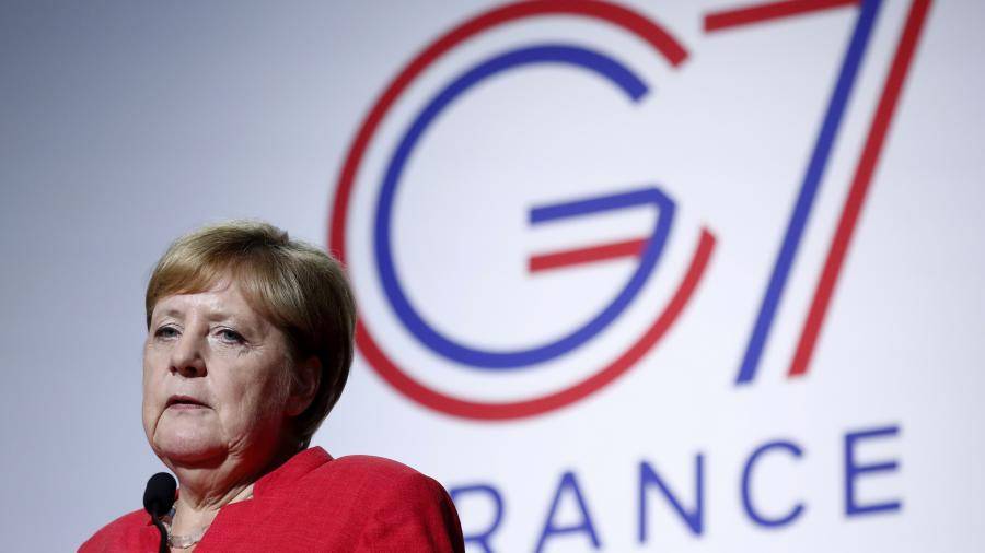 Меркель отметила обнаруженные G7 риски в развитии мировой экономики