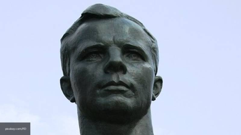 Бюст Юрия Гагарина открылся в США