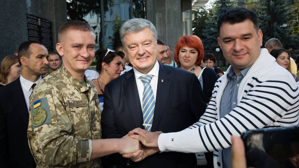 Порошенко проигнорировал празднование Дня независимости Украины