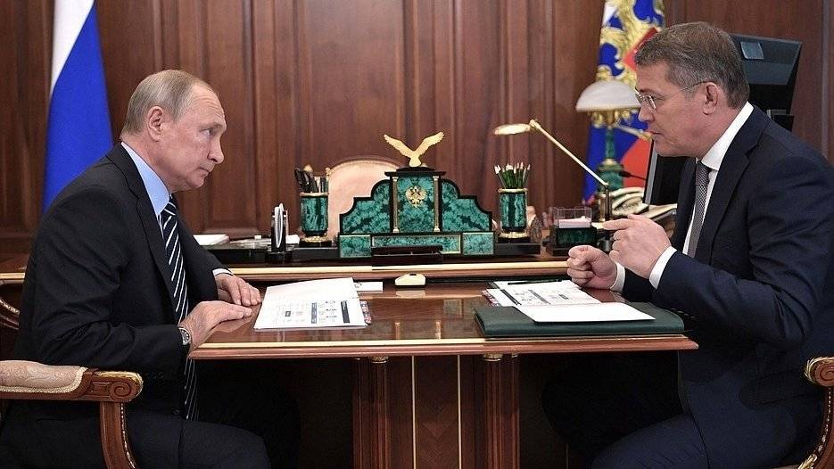 Путин объяснил врио главы Башкирии суть продэмбарго