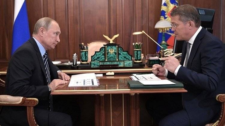 Путин обратил внимание Хабирова на показатели детской смертности в Башкортостане