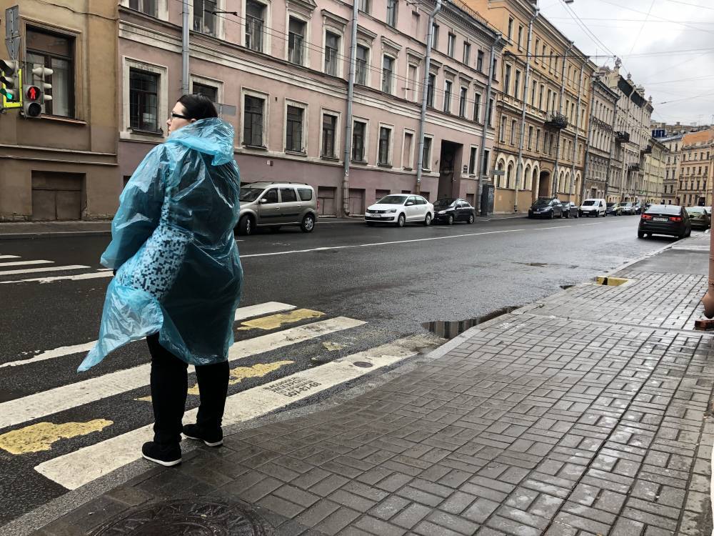 В начале недели жителей Петербурга ожидают кратковременные дожди