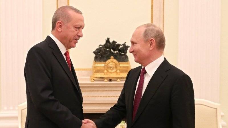 В Кремле назвали темы переговоров Путина и Эрдогана на МАКС-2019