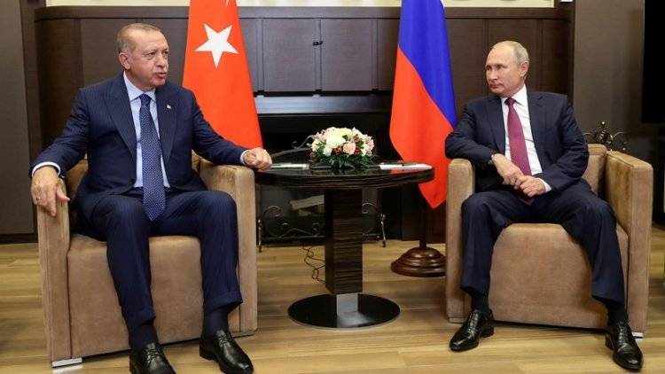 Путин и Эрдоган на переговорах особое внимание уделят Сирии и Украине