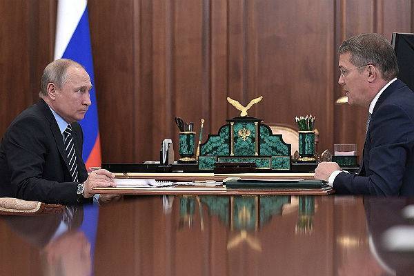 Путин поправил главу Башкирии насчет  продуктового эмбарго России