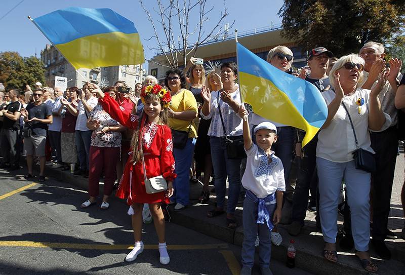 Празднование Дня независимости Украины обернулось скандалом