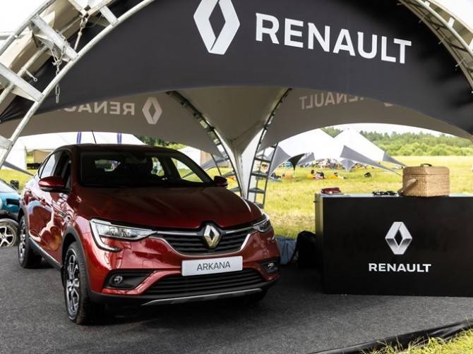Кроссовер Arkana в июле вошел в ТОП-5 самых продаваемых моделей Renault