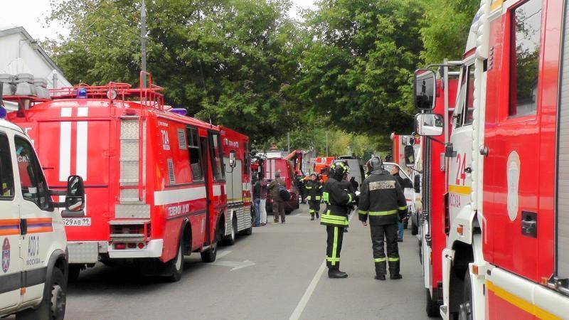 Пожар произошел на территории Богородице-Рождественского монастыря