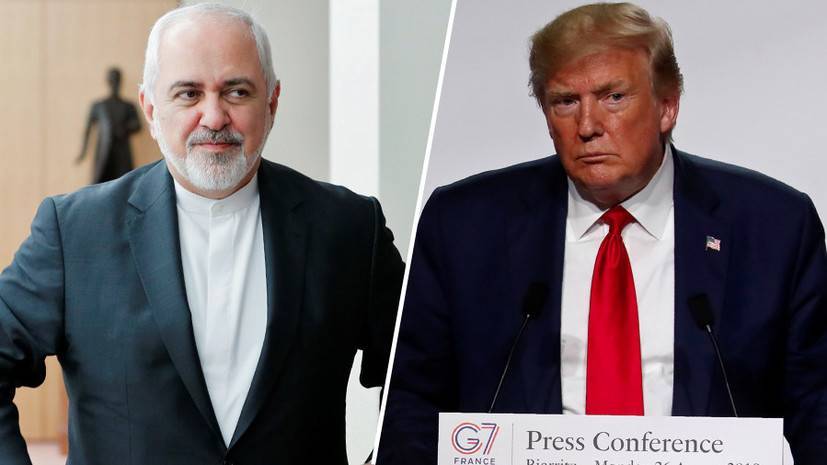 Отложенный диалог: почему Трамп не захотел встретиться с главой иранского МИД на саммите G7 — РТ на русском