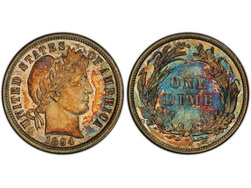 За редкую монету в 10 центов коллекционер заплатил больше миллиона долларов