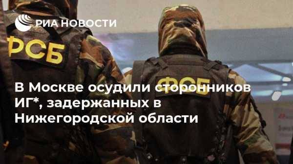 В Москве осудили сторонников ИГ*, задержанных в Нижегородской области