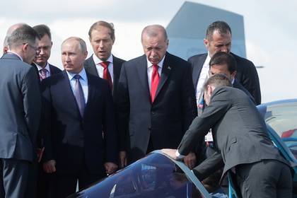 Путин показал Эрдогану Су-57