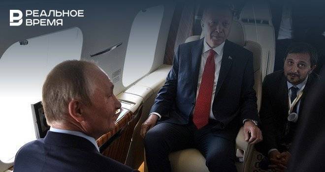 Путин показал Эрдогану Су-57, Су-35, Ка-62 и казанский Ми-38