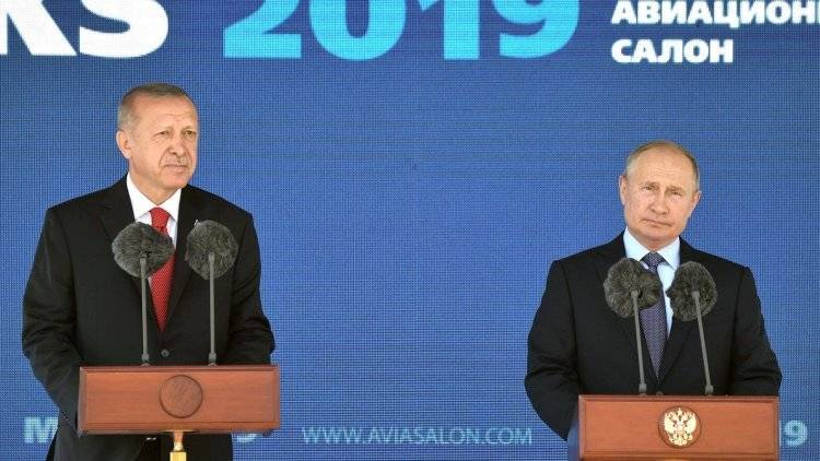 Путин и Эрдоган обсудили формирование сирийского конституционного комитета