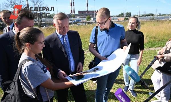 Беглов поручил заняться благоустройством парка Авиаторов | Санкт-Петербург | ФедералПресс
