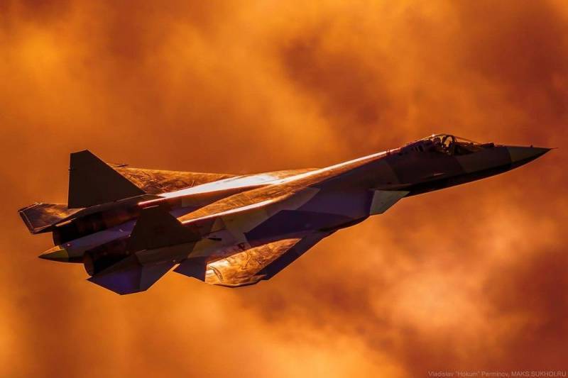 Необычная посадка Су-57 попала на видео