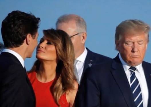 Трамп закрывает глаза на флирт супруги с премьер-министром Канады. ВИДЕО - Cursorinfo: главные новости Израиля