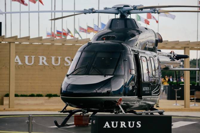 Вертолет «Ансат» получил салон от автомобиля Aurus