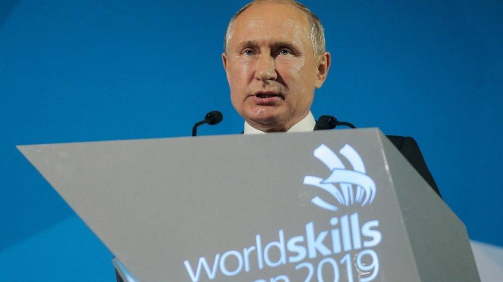 Путин рассказал об объединяющей и гуманистической миссии WorldSkills
