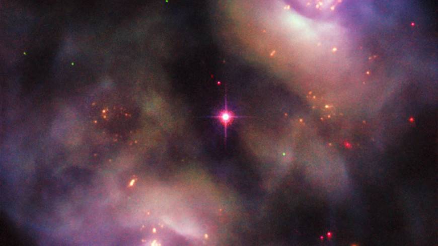 NASA опубликовало снимок умирающей звезды