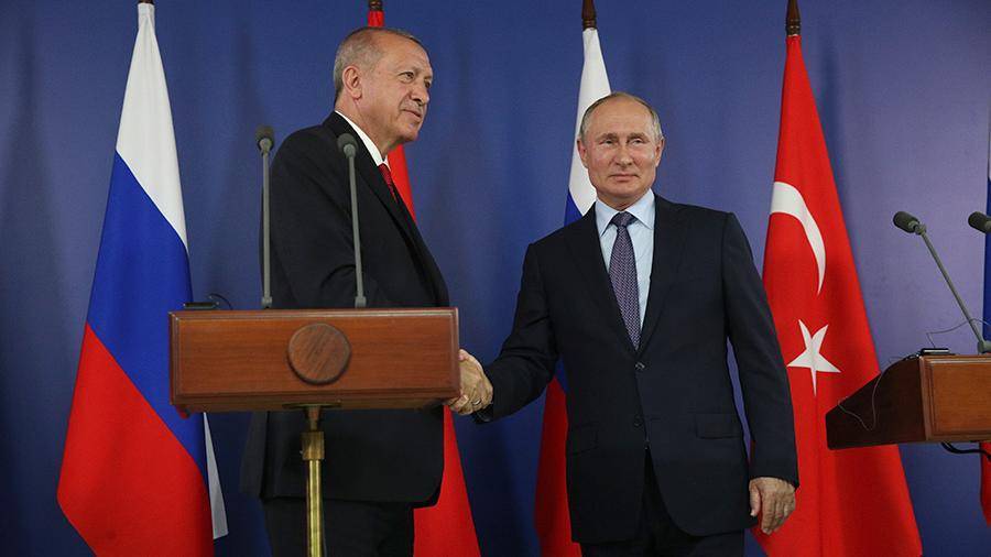 Путин и Эрдоган обсудили меры по нормализации в Идлибе