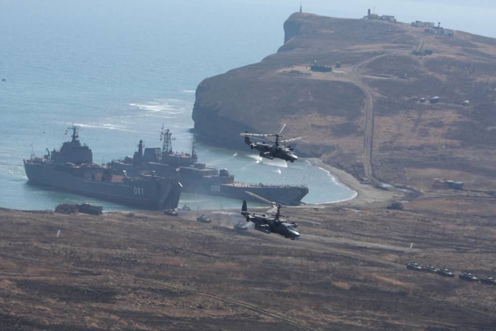 Армия России отрабатывает уничтожение баз диверсантов в Крыму