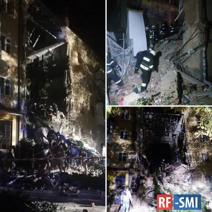 Во Львовской области Украины взорвался жилой дом