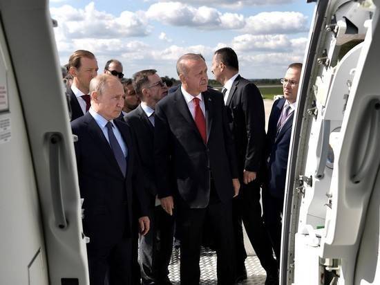 Путин прилетел в новый аэропорт Саратова «Гагарин»