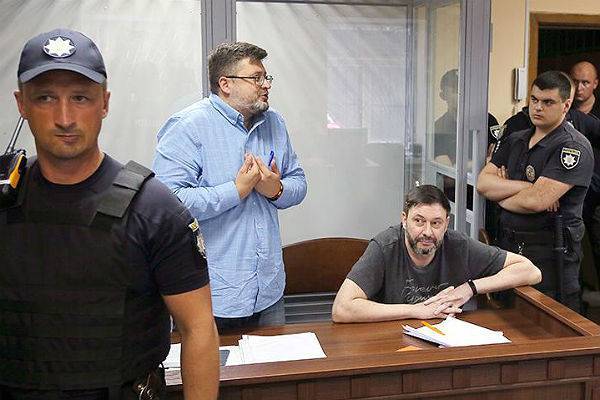 Вышинского выпустили из-под ареста на Украине