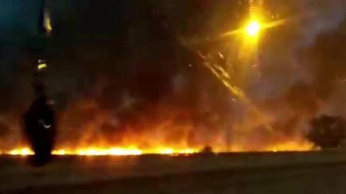 Под Ростовым потушили крупный ландшафтный пожар на площади 5 га