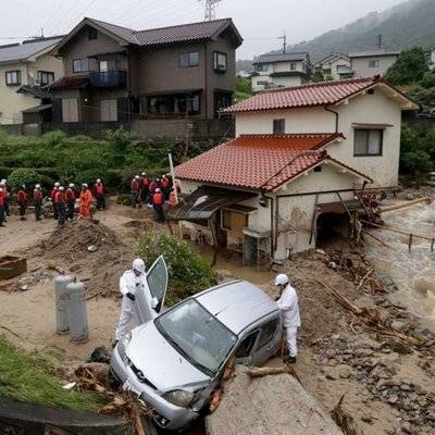В Японии проходит эвакуация в трех префектурах из-за угрозы наводнений