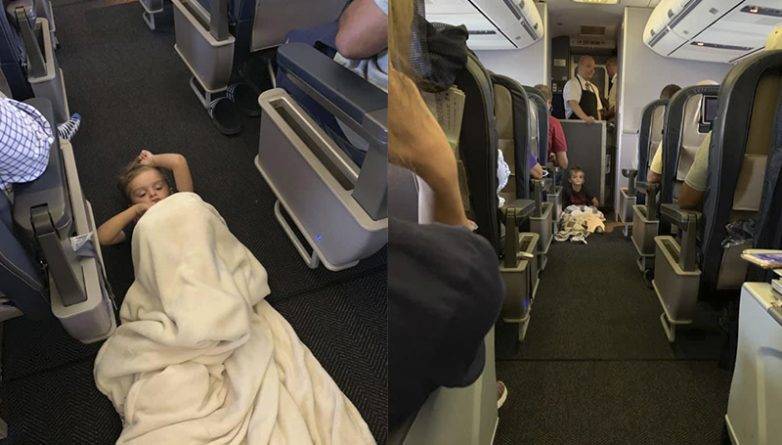 У 4-летнего мальчика-аутиста случился нервный срыв на борту самолета, но на помощь пришла команда United и добрые пассажиры
