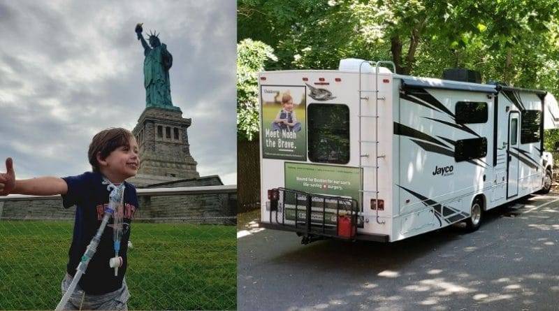 Незнакомцы устроили путешествие всей жизни 4-летнему ребенку, который не мог попасть в Бостон на операцию, способную спасти ему жизнь