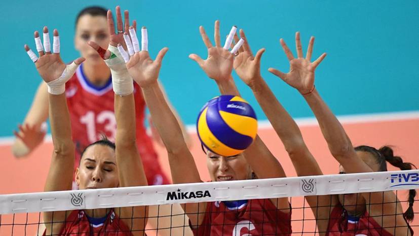 Женская сборная России по волейболу обыграла команду Испании на ЧЕ — РТ на русском