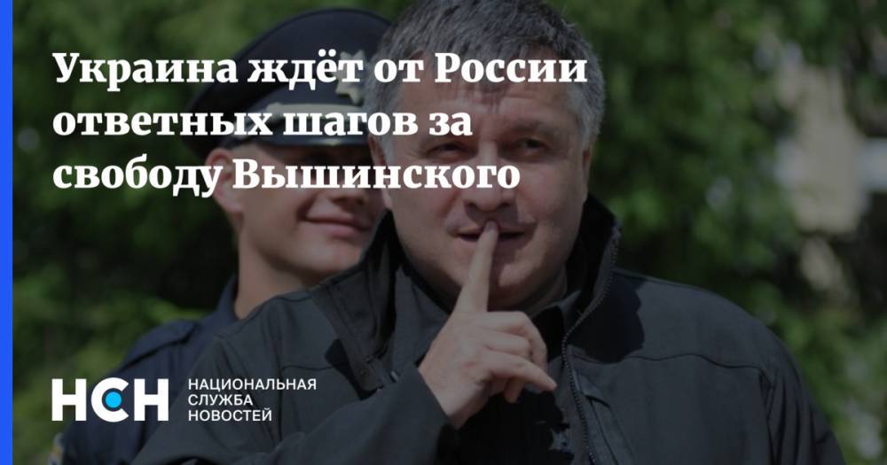 Украина ждёт от России ответных шагов за свободу Вышинского