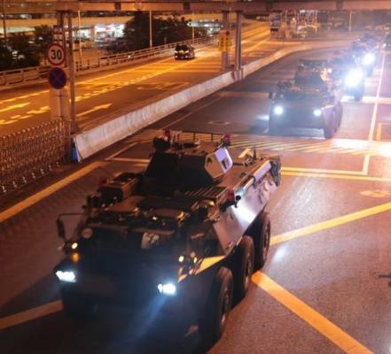 Китай ввёл войска в Гонконг в рамках «плановой ротации» — Новости политики, Новости Азии