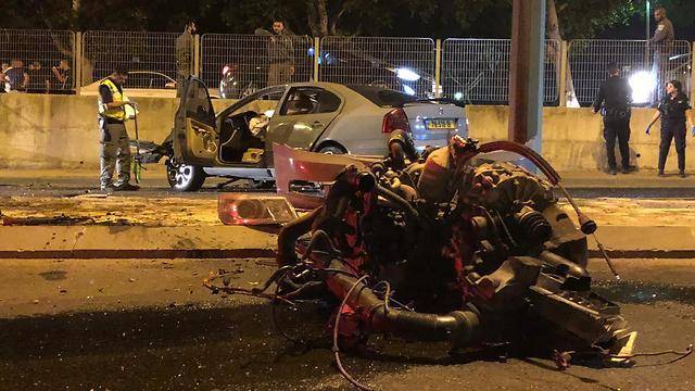 Смертельная авария в Ашкелоне: пострадали три сестры, мотор выпал из машины
